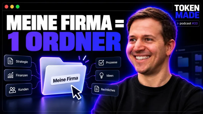 TokenMade Podcast #33 mit Hendrik Hemken: Meine Firma = 1 Ordner